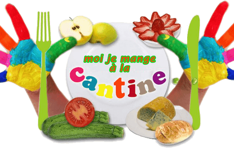 Menus de la cantine de l'école maternelle et élémentaire